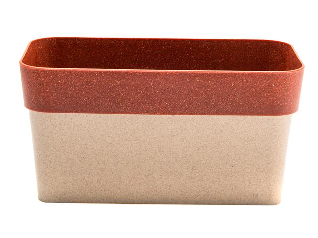 11" VERBANIA REC. PLANTER (ECO-FRIENDLY) (CAYENNE)